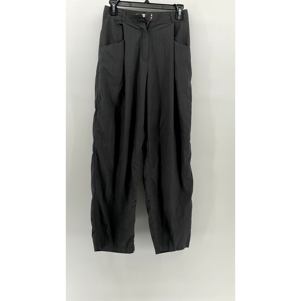 COVER Women's Dark Gray Relaxed Fit Straight-Leg Casual Pant SZ S